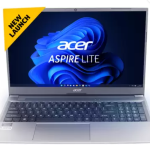 Acer Aspire Lite AMD Ryzen 5 Hexa Core 5500U - (8 GB/512 GB SSD/Windows 11 Home) AL15-41 Thin and Light Laptop  (15.6 inch, Steel Grey, 1.59 kg)